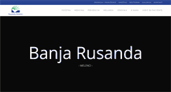 Desktop Screenshot of banjarusanda.rs